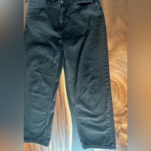 Bershka wide crop jeans